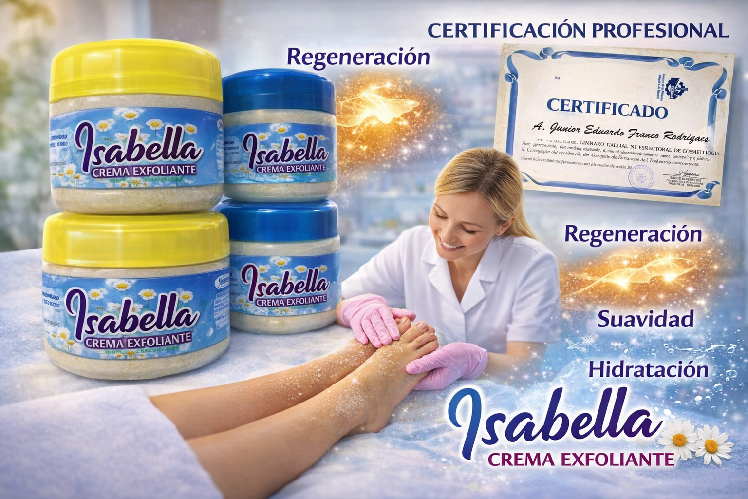 Crema exfoliante corporal Isabella